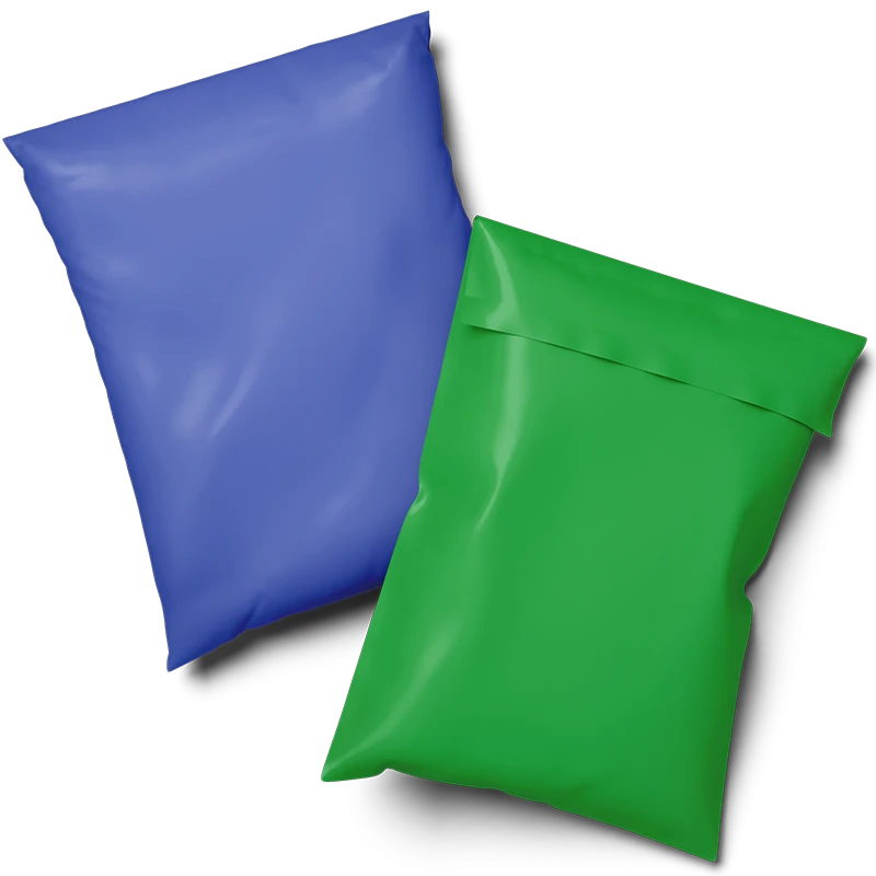 Coloured Postage Bags