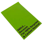 Green Mailing Bags - Bags for Parcels 10x14 Inch Back View