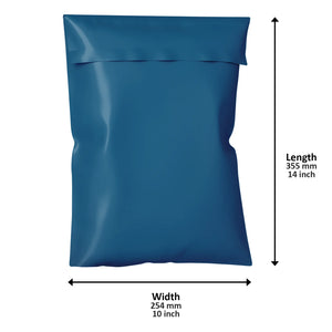 Blue Mailing Bags - Bags for Parcels 10x14 Inch