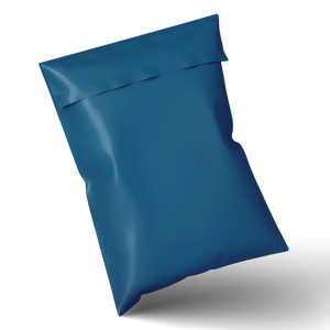 Assorted Blue Polyethylene Postal Bags