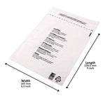 Clear Garment Bag - Carbon Neutral CPP Clear Bags 6.5x9 Inch - Pack of 2000