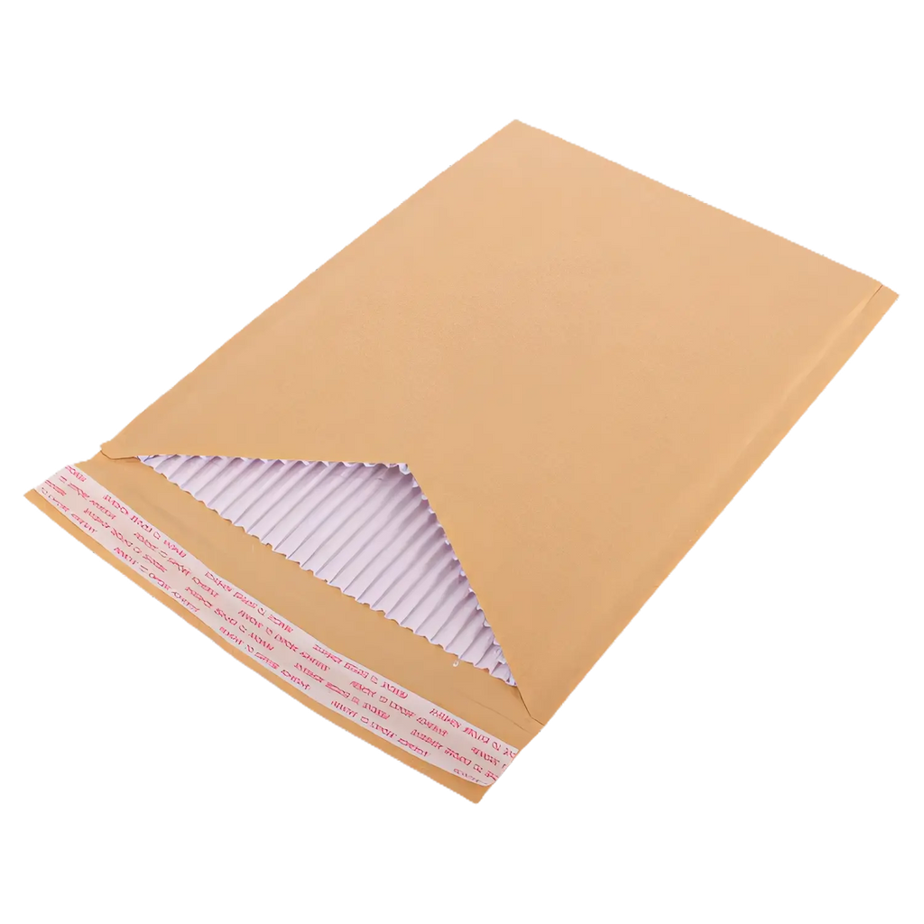 Brown Corrugated Cardboard Envelopes - 5.91x8.46 Inch