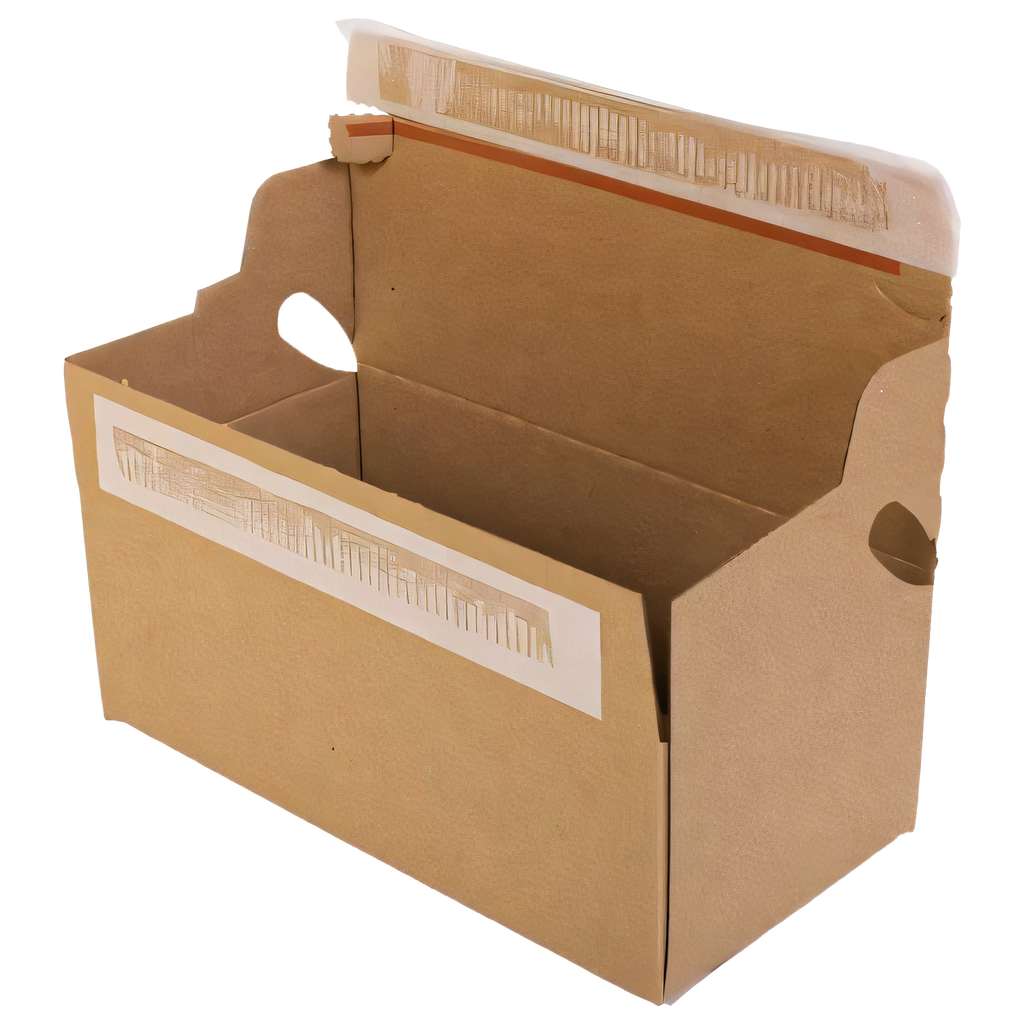 Crash Lock Box - Cardboard Boxes for E-Commerce 110x100x70mm