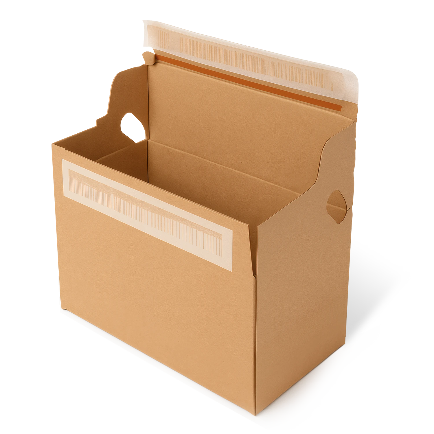 Crash Lock Cardboard Box - Parcel Boxes - 160x150x75mm