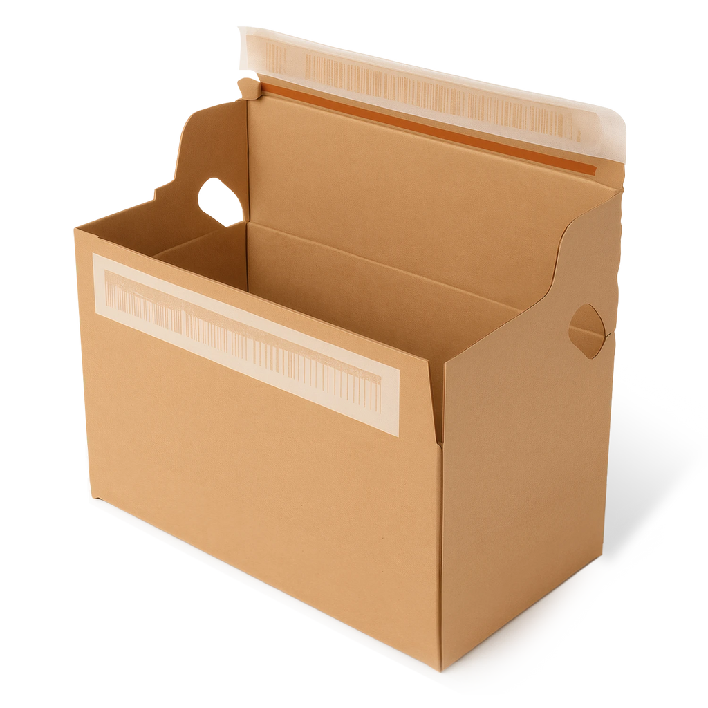 Crash Lock Cardboard Box - Parcel Boxes - 290x208x95mm - Pack of 20