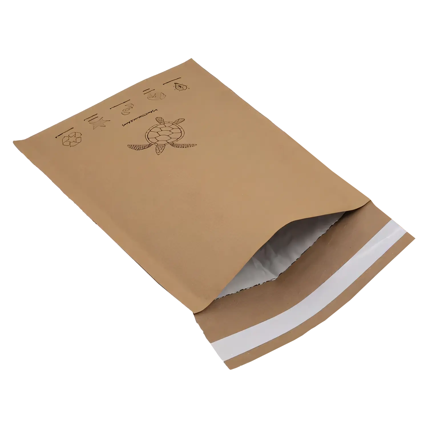 Eco Paper Padded Envelopes - 5.91x8.46 Inch