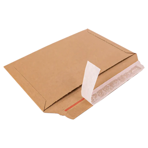 Expandable Cardboard Envelopes - 9.21x7 Inch - Pack of 100