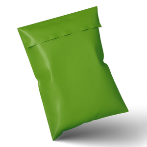 Assorted Green Polyethylene Parcel Bags