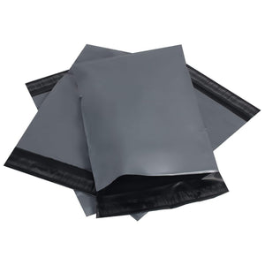 Grey Mailing Bags - Polythene Bags 12x16 Inch
