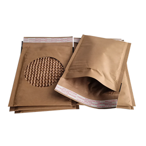 Honeycomb padded envelopes sustainable and compostable inner protective lining