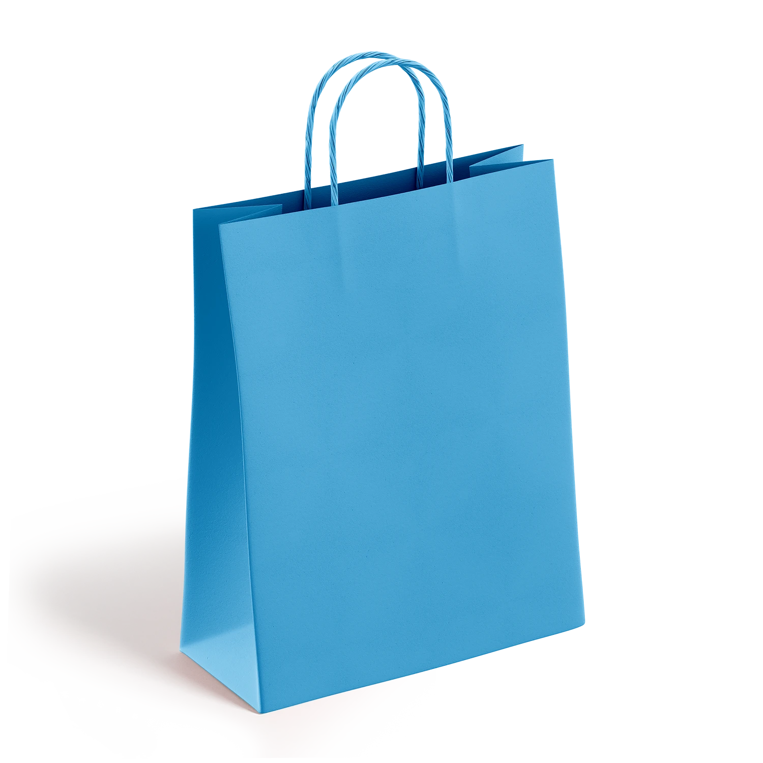 Blue Paper Bags