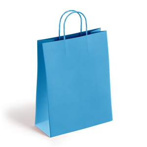 Blue Paper Bags