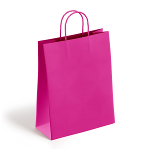 Hot Pink Paper Bags