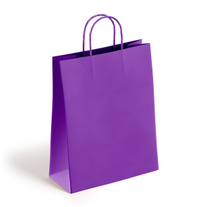 Purple Paper Bags