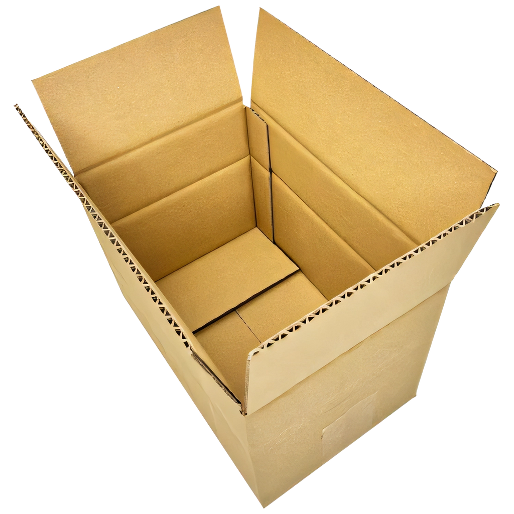 Large Cardboard Boxes - Heavy Duty Single Wall - 9x6x6 Inch