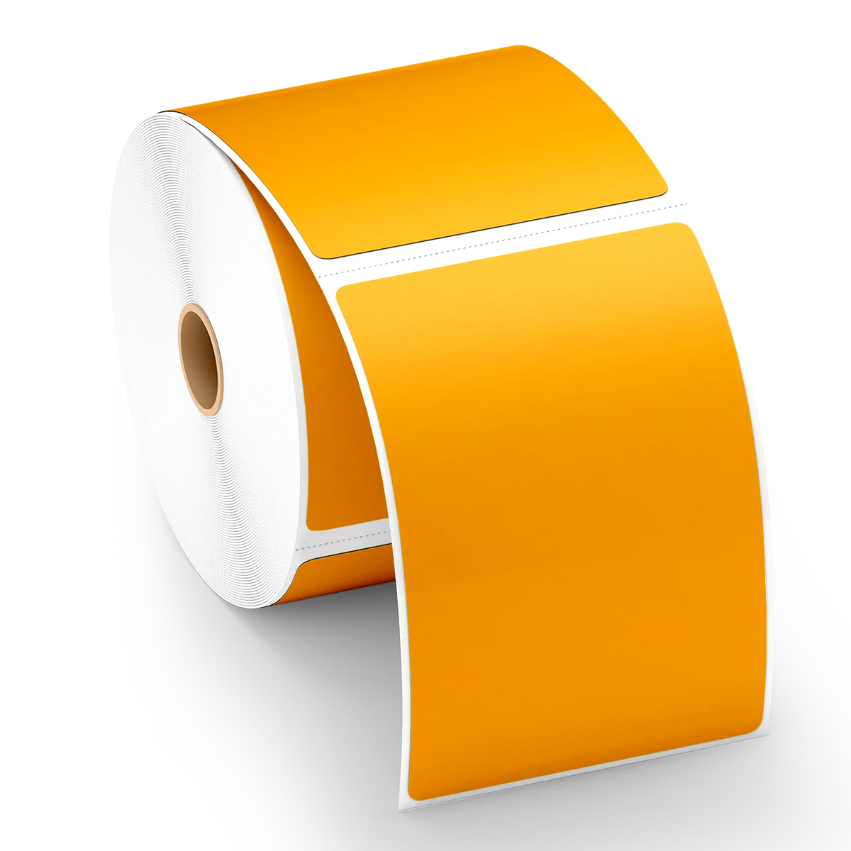 Orange 4×6″ Direct Thermal Labels – Shipping, Zebra Compatible UK