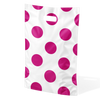 Printed Polythene Plastic Carrier Bags - Pack of 100
