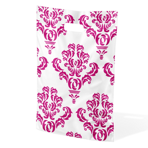 Printed Polythene Plastic Carrier Bags 100 For - Main Image