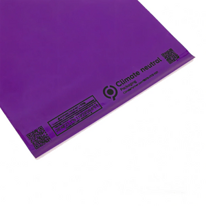 Purple Mailing Bags - Bags for Parcels 10x14 Inch Bottom