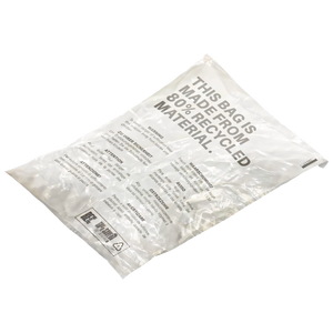 80% Recycled PIR LDPE Mailing Bags - Postal Bags 14x17 Inch