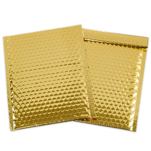 Shiny Metallic Padded Envelopes Gold