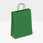 small green paper bags