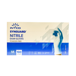 Buy Blue nitrile Disposable gloves