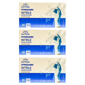 Blue nitrile Disposable gloves UK