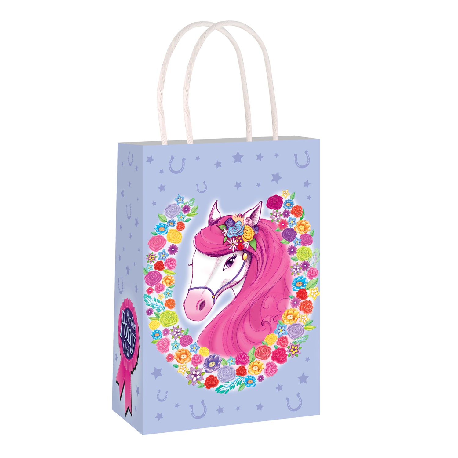 Horse Kids Paper Party Bags with Handles