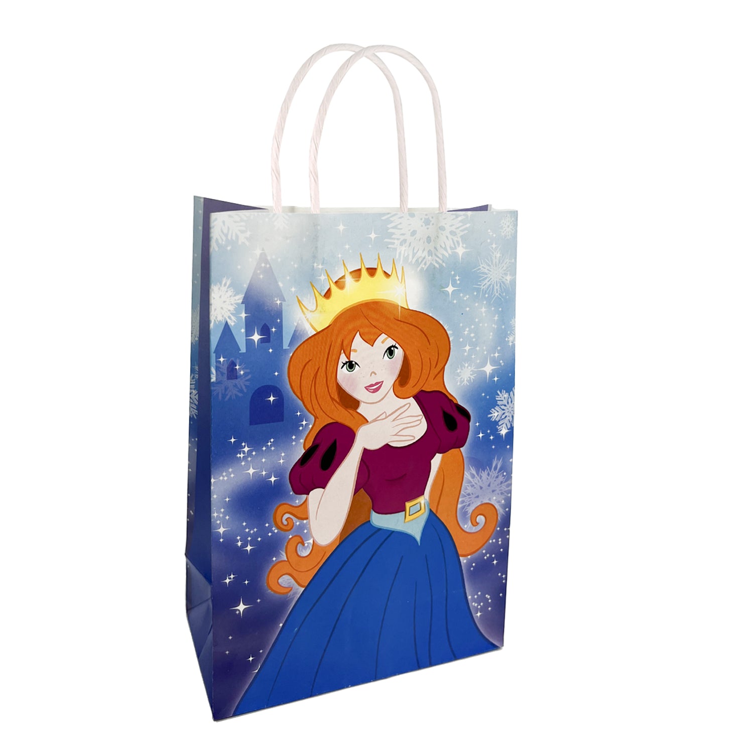 Cinderella Kids Paper Party Bags with Handles